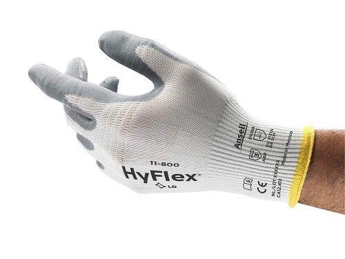 Ansell HyFlex 11-800 Köpük Nitril Montaj Eldiveni No: 9