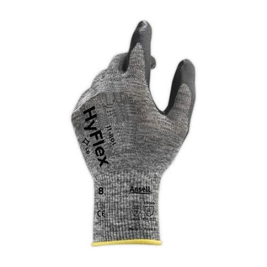 Ansell HyFlex 11-801 Köpük Nitril Montaj Eldiveni No: 7