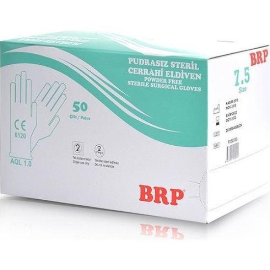 BRP Pudrasız Steril Cerrahi Eldiven No: 8,5 50 Çift