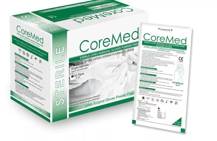 Bimel CoreMed Steril Cerrahi Eldiven No: 8,5 50 Çift