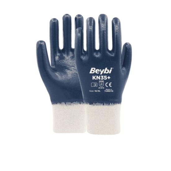 Beybi KN35+ 3/4 Nitril İş Eldiveni