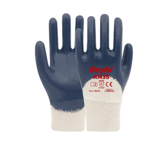 Beybi KN35 3/4 Nitril İş Eldiveni