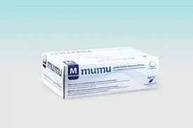 Mumu Pudralı Lateks Muayene Eldiveni Medium (M) 100’lü Paket