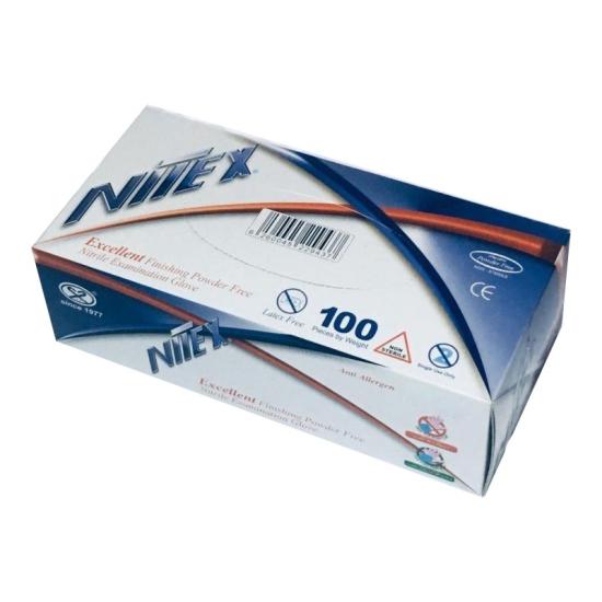 NITEX Mavi Nitril Eldiven Large (L) 100’lü Paket