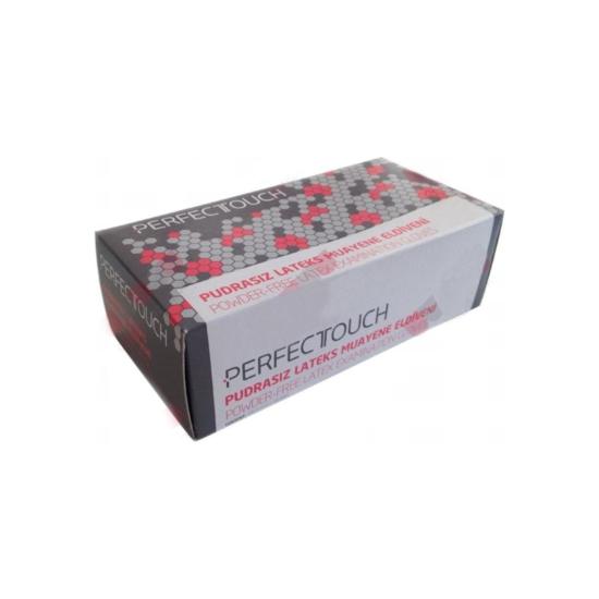 Perfect Touch Pudrasız Lateks Eldiven Medium (M) 100’lü Paket
