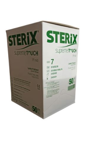 Sterix Supreme Touch PF Midi Cerrahi Eldiven No: 7 50 Çift
